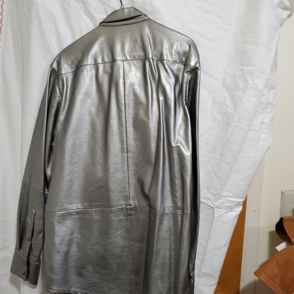 silver shirt - Picture 2 of 2